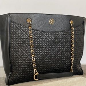 Tory Burch Black large tote